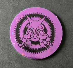 Alakazam Pokemon Coin Wizards 2000 Purple Original WOTC Of The Coast RARE - Image 1