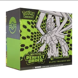 Pokemon Center Mega Evolution Perfect Order Elite Trainer Box TCG Sealed - Image 1
