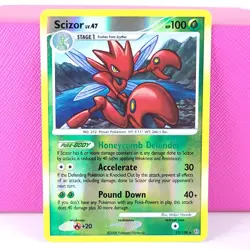Pokemon TCG Scizor 25/100 Reverse Holo Rare Stormfront MP - Image 1