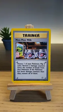 Pokemon TCG Moo-Moo Milk Neo Genesis 101/111 Regular LP. - Image 1