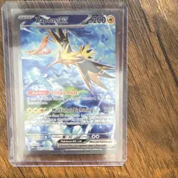 Pokemon Zapdos EX Special Illustration Rare Holo 200 HP 202/165 Sv151 - Image 1