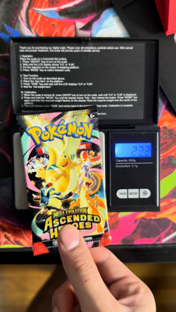 VERY HEAVY!! 23.9 Pokemon TCG: Single Pack Ascended Heroes. Sealed GOD PACKUU! - Image 2