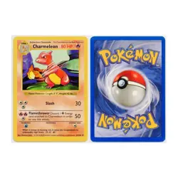 1999 Vintage Pokemon Charmeleon Base Set Shadowless Common #24/102 LP - Image 3