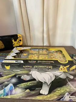 (Read Description) Pokemon Celebrations Pikachu V-Union Special Collection Box - Image 5