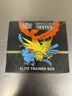 Pokemon TCG Hidden Fates Elite Trainer Box – Factory Sealed - Image 1