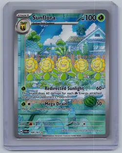 Sunflora 169/167 Illustration Rare Twilight Masquerade Pokemon Near Mint - Image 1