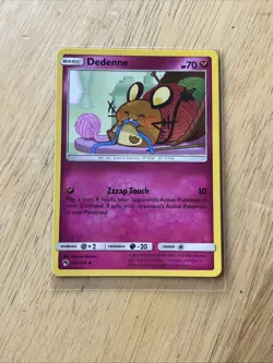 Pokemon Lost Thunder 142/214 Dedenne NM - Image 2