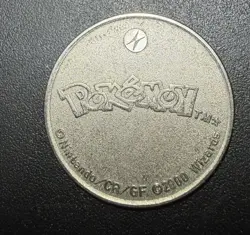 Vintage Pokemon Pikachu Metal Coin #25 2000 Nintendo Wizards TCG - Image 1
