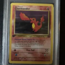 2000 POKEMON ROCKET 1ST EDITION #50 CHARMANDER PSA 10 - Image 3