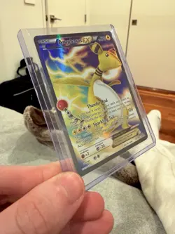 POKEMON 2015 AMPHAROS EX 87/98 XY ANCIENT ORIGINS FULL ART ULTRA RARE HOLO - Image 4