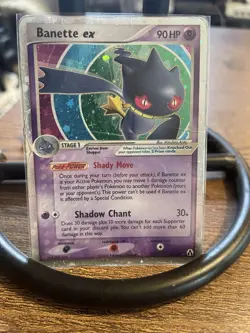 Pokemon TCG Banette ex EX Legend Maker 85/92 Holo Rare Stage 1 90 HP English - Image 1