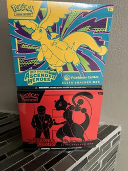 Pokemon Center Ascended Heroes And Destined Rivals ETB Lot!! - Image 1
