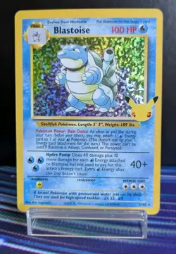 ✅ NM/MINT ✅ Blastoise 2/102 Celebrations Classic Collection Holo Pokemon TCG - Image 1