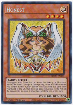 Honest BLMM-EN006 Secret Rare NM Yu-Gi-Oh! TCG - Image 1
