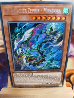 Himmlischer Zephir - Miradora BLVO-DE029 Secret Rare DE NM YUGIOH - Image 1