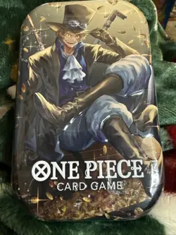 One Piece Tin Pack Set Vol 2 | TS-02 OP-13 Factory Sealed Sabo - Image 2