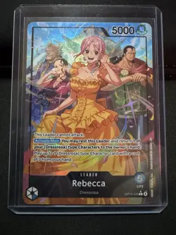 Rebecca OP15-039 (Alternate Art) One Piece TCG Card / Pack Fresh - Image 1
