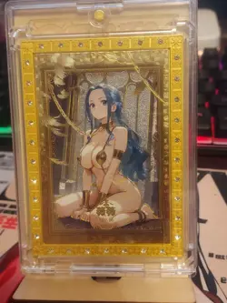 One Piece CCG Vivi Serialized Metal Card From Songjian numbered 66/68 - Image 1