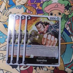 Spandine X4 Playset EB01-043 R Memorial Collection One Piece Card - Image 1