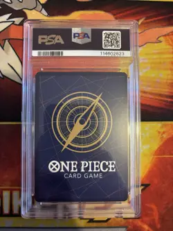 PSA 10 One Piece CCG Porche OP07-072 Parallel Foil Super Rare EN OP07 - Image 2