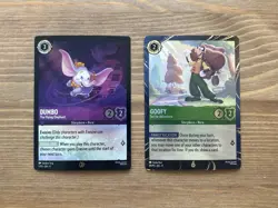 Disney Lorcana Promo: Dumbo The Flying Elephant 1 + Goofy Set for Adventure 39 - Image 1
