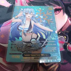 Weiẞ Schwarz Summer Splash Party Yukihana Lami SP Trading Card Playable - Image 1