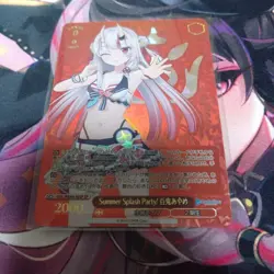 Weiss Schwarz Summer Splash Party Ayame SP Trading Card Playable - Image 1