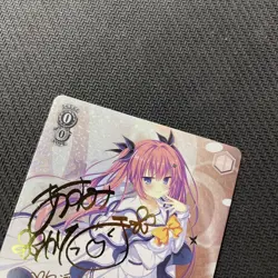Weiss Schwarz Hiyori Shirakawa D.C.4 SP Signed Trading Card Good - Image 2