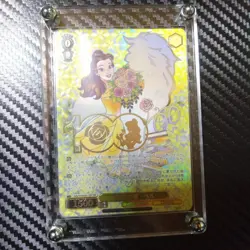Weiss Schwarz Disney100 True Love Belle SSP Rare Trading Card Excellent - Image 2