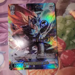 Weiss Schwarz Thor SP The Black Winter Trading Card No Major - Image 1