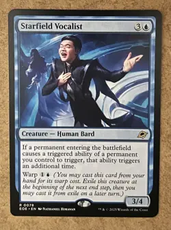 Starfield Vocalist - Edge of Eternities - NM MTG - Image 1