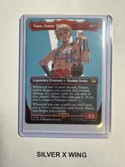 Vaan, Street Thief Borderless x1, MTG, Magic the Gathering, Final Fantasy, NM - Image 1