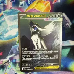 Pokemon TCG Mega Absol EX Holo Card 180/132 Me01: Mega Evolution Pack Fresh - Image 4
