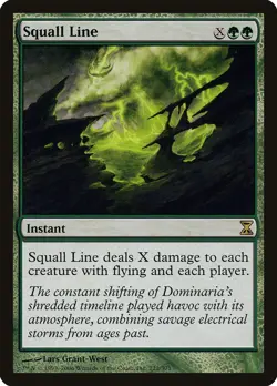 Squall Line Time Spiral PLD Green Rare MAGIC THE GATHERING MTG CARD ABUGames - Image 1