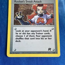 Pokemon Card | Rocket's Sneak Attack 16/82 Holo Vintage WOTC 1999 Unlimted MP - Image 3