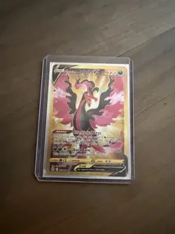Pokemon Galarian Moltres V Rare SWSH09: Brilliant Stars 183/172 With Card Holder - Image 3