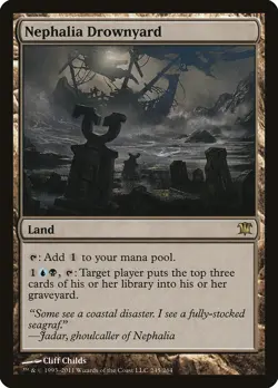 Nephalia Drownyard Innistrad NM Land Rare MAGIC THE GATHERING CARD ABUGames - Image 1