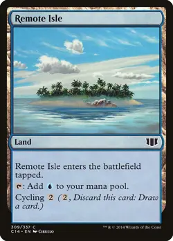 Remote Isle Commander 2014 NM Land Common MAGIC THE GATHERING CARD ABUGames - Image 1