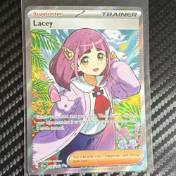 Pokemon TCG Full Art Trainer Card Lot Brassius Clive Larry Surge - Image 2