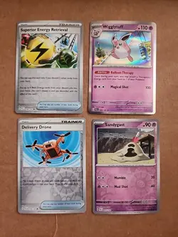 Pokemon Card Lot 16 Cards Holo/Reverse Holo TCG. (#19) - Image 1