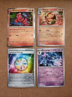 Pokemon Card Lot 16 Cards Holo/Reverse Holo TCG. (#19) - Image 2