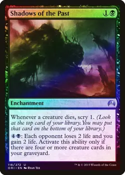 Shadows of the Past FOIL Magic Origins PLD Black Uncommon MAGIC CARD ABUGames - Image 1
