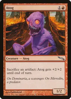 Atog Mirrodin NM Red Uncommon MAGIC THE GATHERING MTG CARD ABUGames - Image 1