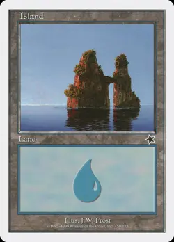 Island (159) Starter 1999 PLD Basic Land MAGIC THE GATHERING CARD ABUGames - Image 1