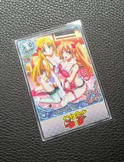 Asia Argento & Irina Shidou High School DxD Collectible Waifu Anime Cards - Image 1
