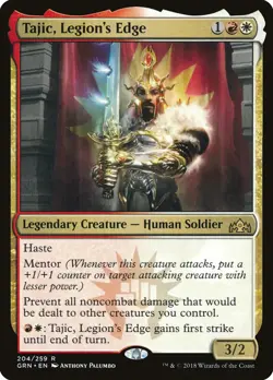 Tajic, Legion's Edge Guilds of Ravnica NM White Red Rare MAGIC CARD ABUGames - Image 1