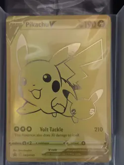Pikachu V SWSH145 SWSH: Sword & Shield Promo Cards Holo - Image 1