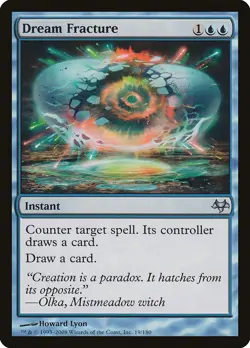 Dream Fracture Eventide NM Blue Uncommon MAGIC THE GATHERING MTG CARD ABUGames - Image 1