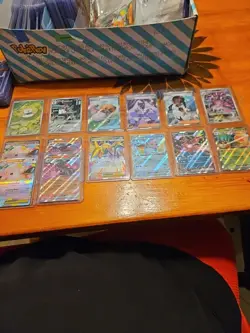 POKEMON TCG PERFECT ORDER 14 CARD FULL ART AND EX CARD LOT - Image 1