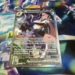 Pokemon Marnie's Grimmsnarl ex SIR Full Art Holo Card 320 HP 287/217 - Image 4